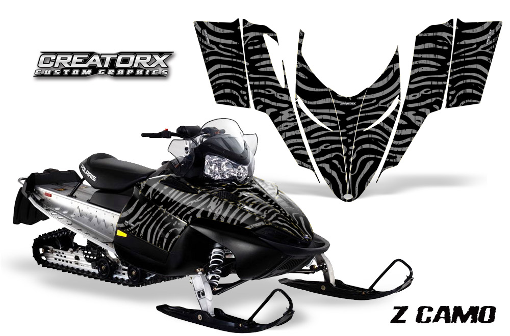 Polaris RMK Shift Chassis Graphics Kit ZCamo Silver